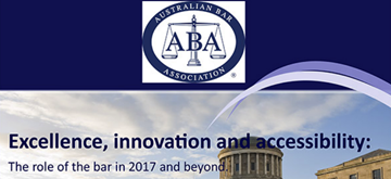 Australian Bar Conference London & Dublin 2017