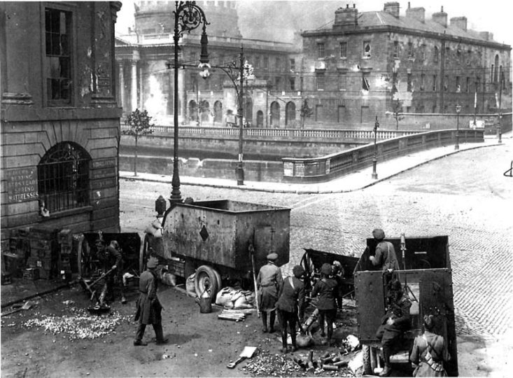 History of the Bar - Shelling of the Four Courts