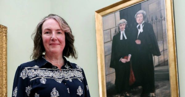 Portrait of first female barristers unveiled