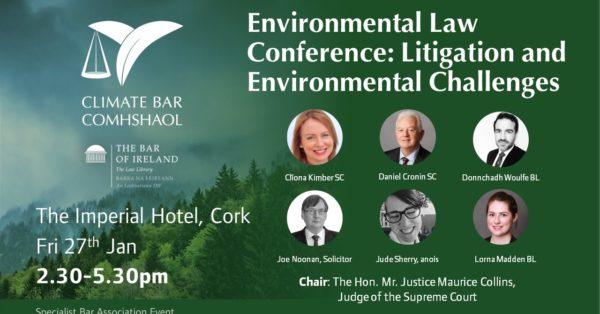 Ireland’s leading legal experts to address issues impacting Ireland’s urban and rural environments