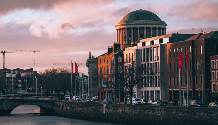 Four Courts at Sunset