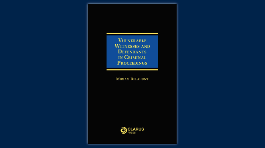 Cover of "Vulnerable Witnesses and Defendants" book by Miriam Delahunt