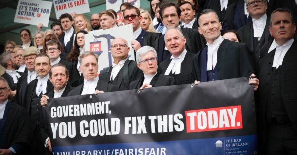 Council of The Bar of Ireland calls on Government to engage on restoration of fees for criminal practitioners, on second day of nationwide withdrawal