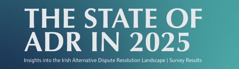 State of Alternative Dispute Resolution Report