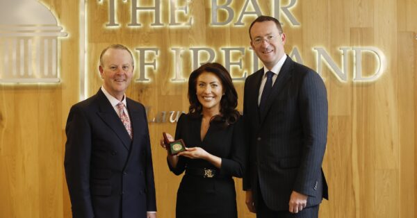 The Bar of Ireland’s Liberator Scholarship presented by Former President of Ireland, Dr Mary McAleese