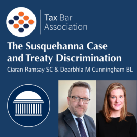 The Susquehanna Case and Treaty Discrimination | Tax Bar Association